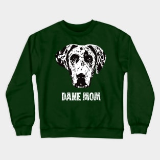 Dane Mom Great Dane Design Crewneck Sweatshirt